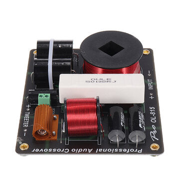 Woofer Tweeter Professional Speaker Divider 2-way Crossover 500W 2600Hz for 8Inch 10Inch 12Inch Spea