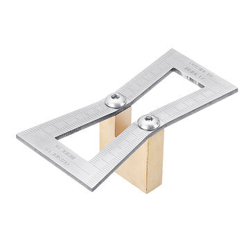 Drillpro Dovetail Scribe Line Planner Woodworking Crossed Templates Drawing Line Tool