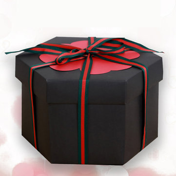 Party`s Surprise Explosion Love Flower Box for Birthday Wedding Photo Album Display