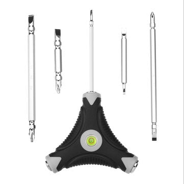 10 In 1 Household Precision Screwdriver Set With Spirit Level Strength Saving Structure Screw Driver