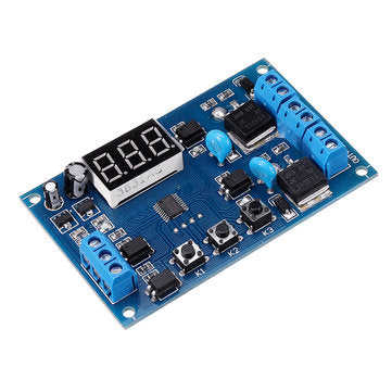 YYD-4 Double MOS Timer Relay Module 2 Channel Cycle Delay Timing Relay for Control Solenoid Valve Wa
