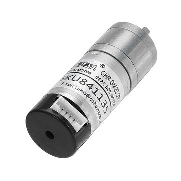 CHIHAI MOTOR DC12V 350rpm Encoder Motor DC Gear Motor with Cover
