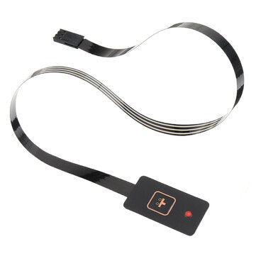 Single Button GPS Membrane Sensor Switch 1 Button with Light MCU Extended Keyboard PVC Panel DIY Acc