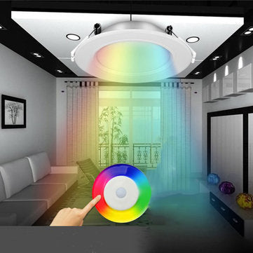 6W Milight Wireless Dimmable LED Downlight Smart RGB CCT Ceiling Light AC86-265V