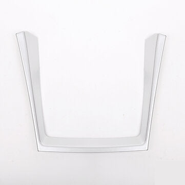 Carbon Fiber Water Cup Holder Interior Cover Trim Decor For BMW X5 E70 2008-2013 (COLOR: WHITE)