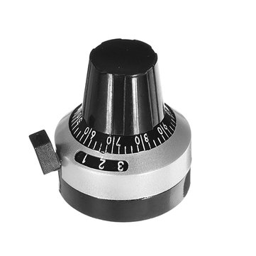 3pcs 3590S-2-502L 5K Ohm 2W Multi Turn Precision Potentiometer With 10 Turns Counting Dial Rotary Kn