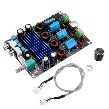XH-M590 DC12-24V High Power 100W*2 TPA3116D2 Digital Power Amplifier Board Home Audio Amplifier Boar