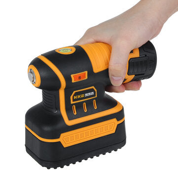 6 Levels 2000mAh Portable Electric Tile Vibrator Tile Tiling Machine W/ 1pc Battery