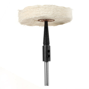Drillpro 4 Inch Felt Wool Polishing Wheel Adapter Set Changed Electric Drill Into Polishing Machine