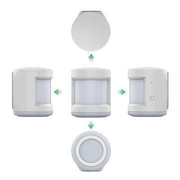 MoesHouse Z-bee Smart Home Voice Control Infrared Body Sensor IR Movement Detection Alarm System