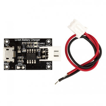 5Pcs RobotDyn TP4056 MicroUSB 18650 Li-Ion Battery Charger Module