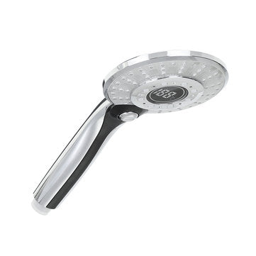 Bakeey LED Light LCD Display Third Gear Water Flow Self Illumination Temperature Control Shower Head