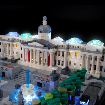 YEABRICKS DIY LED Light Lighting Kit ONLY For LEGO 21045 Trafalgar Square Block Bricks Toy