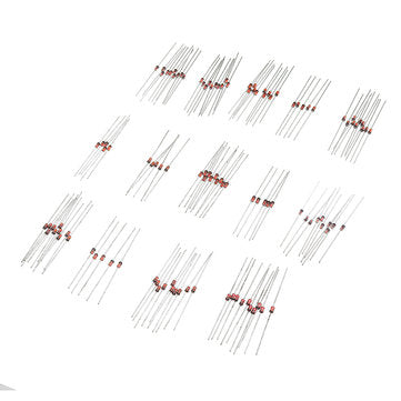 70Pcs 1W 1 Watt Voltage Stabilizing Diode Package 3.3V-30V 14 Common Voltages Each 5