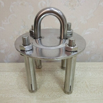 Yoga Hammock Wall Buckle Hook Fixed Disc Rope Ceiling Hanging Stainless Steel