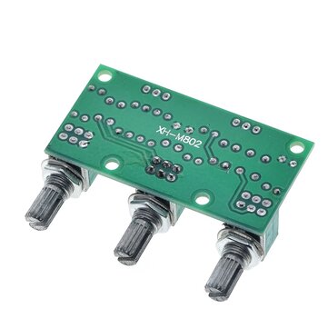 XH-M802 Passive Tone Board Amplifier Preamp Power Module Low High Sound Adjustment Electronic PCB Bo