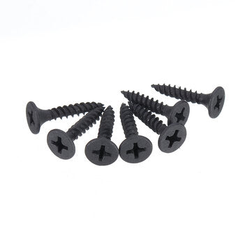 Suleve M3.5CP2 1000Pcs M3.5 20mm Corss Black Recessed Flat Head Self Tapping Ash Phosphorus Drywall