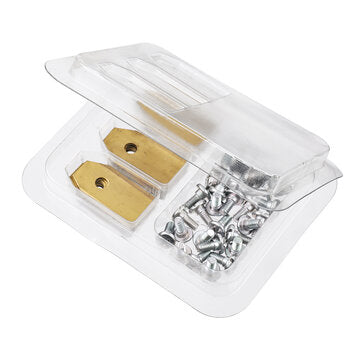 60pcs Replacement Titanium Blades Screws Set Suitable For All Husqvarna Mower / Gardena Robotic Lawn