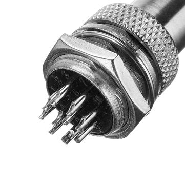 5Set GX16-10 Pin Male And Female Diameter 16mm Wire Panel Connector GX16 Circular Aviation Connector