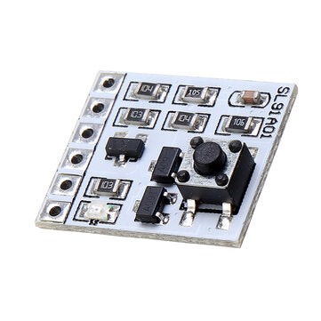 SL91A01 DC 2-18V 2A Self-locking Electronic Switch Bistable Board Button Trigger LED Relay Key Solen