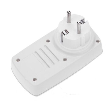 AC85V-250V Wireless Remote Control Socket EU Standard Socket with Free Sticker Circular Remote Contr