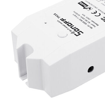 SONOFF TH16 DIY 16A Smart Home WIFI Temperature Humidity Thermostat APP Remote Control Switch