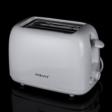 700W Automatic 2 Piece Toaster Breakfast Sandwich Bread Maker Machine 6-speed Baking