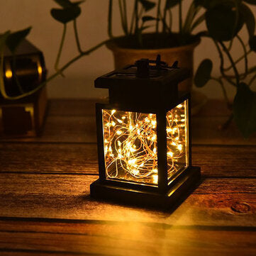 Solar Lantern Light LED Yard Outdoor Patio Garden Landscape Lamp IP65 Waterproof