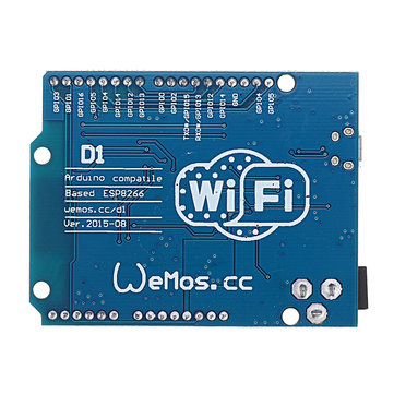 3Pcs D1 WiFi UNO ESP-12E Module Based ESP8266 Shield