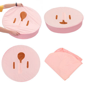 Miaowu BWG-1 70cm Adult Folding Bath Barrel Insulation Cover for Bathroom-Pink