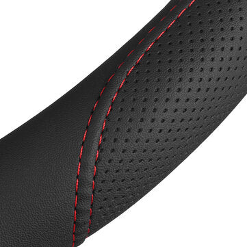 15" 38CM Universal Anti-Slip Breathable Car Steering Wheel Cover SUV RV Vehicle