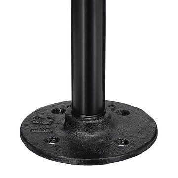Wall Mounted Toilet Towel Industrial Iron Pipe Holder DIY Rack Shelf Support Frame