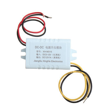 XH-M315 Boost Module DC5-12V to DC12V 1A Power Board USB to 12V