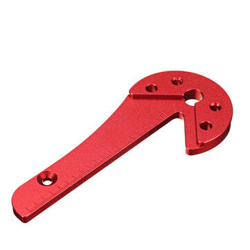 YX5 Woodworking Center Finder Scriber 45 Degree Angle Line Caliber Aluminum Alloy Aids Center Line M