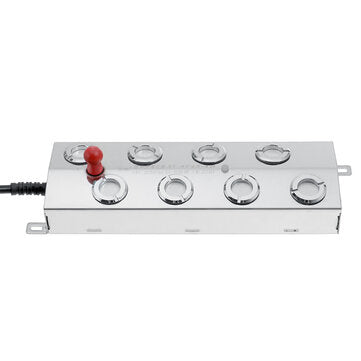 DC 48V 8 Head Ultrasonic Mist Maker Fogger Stainless Steel Air Humidifier Greenhouse For Hydroponics