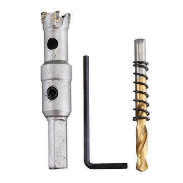 Drillpro 12pcs 15mm-50mm Upgrade M35 Titanium Coated Hole Saw Cutter for Stainless Steel Aluminum Al
