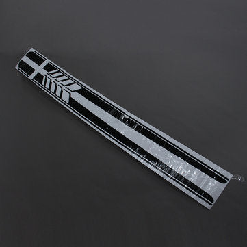 A Pair Gloss Black Auto Side Skirt Car Stickers AMG Edition 507 Racing For Mercedes Benz C Class W2