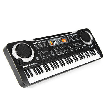 Standard 61 Keys  Children Electronic Piano Keyboard with External Speaker Microphone Supports Singi