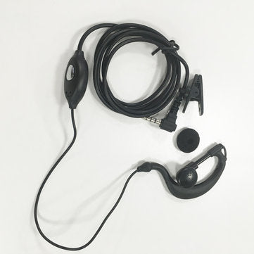Walkie Talkie Headset Earphone Line Single Y Head For Baofeng T1 UV-3R U8 U3