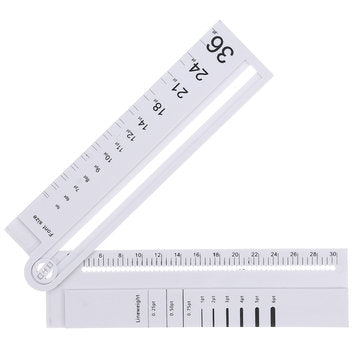 Multifunctional Angle Gauge Adjustable DIY Angle Ruler Protractor Math Geometry Drawing Ruler