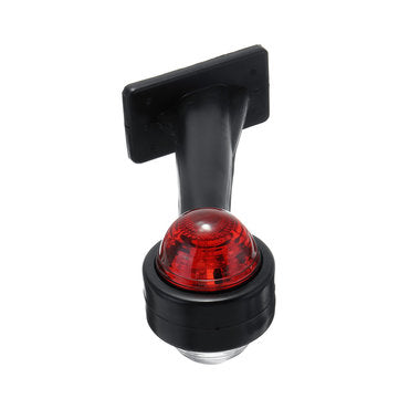 Right LED Double Side Marker Clearance Lights Turn Lamp Red&White Color for Truck Trailer Caravan
