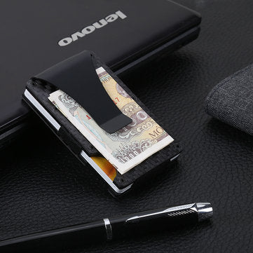 Stainless steel card box aluminum alloy card box metal credit card box File Folder