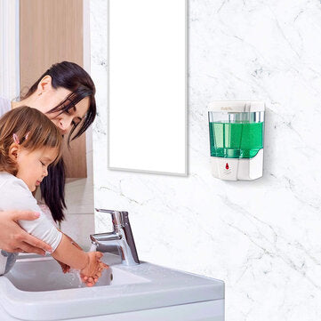 Xiaowei X9 800ml Intelligent IR Sensor Liquid Soap Dispenser Hand Sanitizer Shampoo Body Wash Soap C