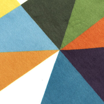 Non-Slip Doormat Color Triangle Floor Mat Door Mat Non Slip Bathroom Rug