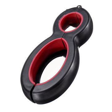6 in 1 Multi Function Can Bottle Opener Jar Gripper Kitchen Tools