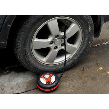 DC 12V Portable Air Compressor Car Bicycle Tire Pump Sports Balls Airbeds Inflatable Toys Air Pump +