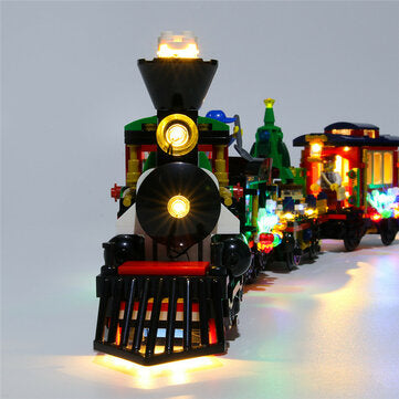 YEABRICKS DIY LED Lighting Light Kit for Lego 10254 Christmas Holiday Car Building Blocks Lighting A