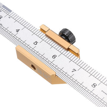 Woodworking 45 Degrees Angle Line Caliber Ruler 300mm Precision Measuring Scribe Tool Woodworking To