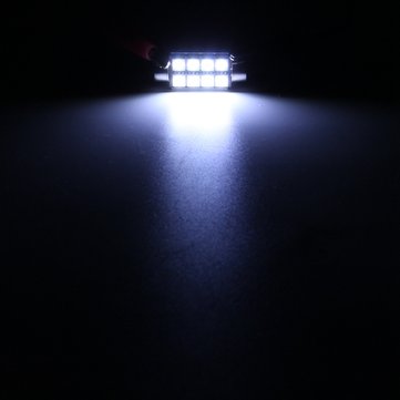 7pcs 12V White Car Interior LED Reading Light Kit Dome Licence Plate Side Mark Lamp