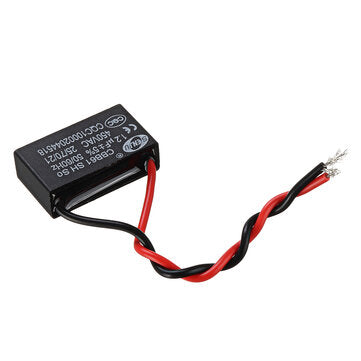 10Pcs CBB61 1.2UF Starting Capacitance 450V AC Fan Capacitor CBB Motor Run Capacitor
